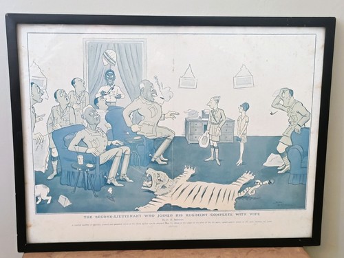 Vintage bateman print - h.m.,