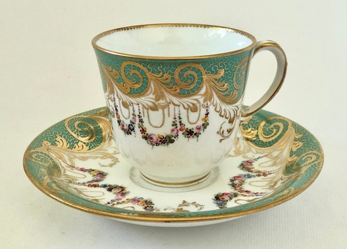 Antique davenport tea cup - antique,