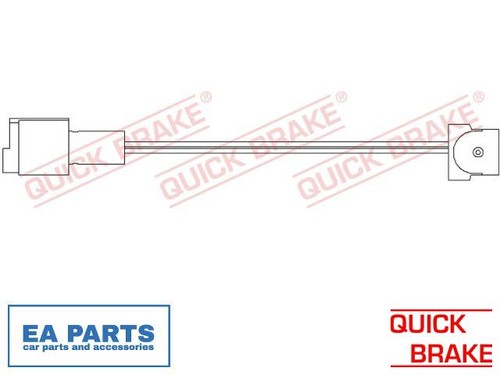 Warning contact brake - contact,, pad