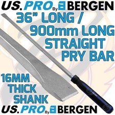 US PRO Pry Bar 36" Extra Long Straight Hammer Through HEAVY DUTY JEMMY CROW PRY