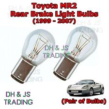 For Toyota MR2 Rear Brake Light Bulbs Pair of Stop / Tail Bulb MR-2 (99-07)