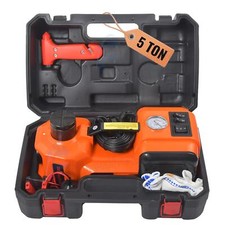 3in1 Electric Car Jack 5Ton 12V Hydraulic Car Jack with Tire Inflator Pump & LED