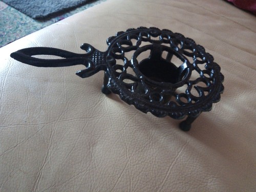 Cast iron candle - cast,