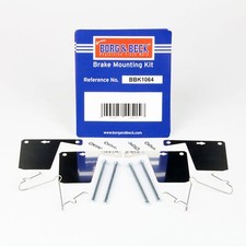 Brake Pad Fitting Kit For Ford Capri MK3 2.8 Super Injection Borg & Beck Front