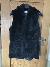 No. ELEVEN Real Shearling Leather Gilet Size L