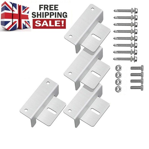Solar panel bracket - 4x,