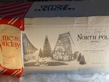 DEPARTMENT 56 START A TRADITION SET - NORTH POLE VILLAGE SERIES 12 PIECES NEW!