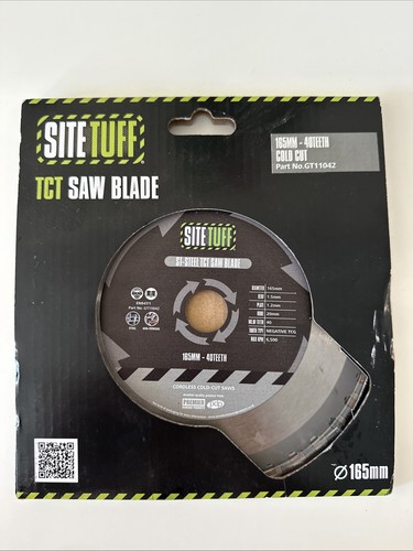 Sitetuff tct saw blade 165mm - sitetuff,