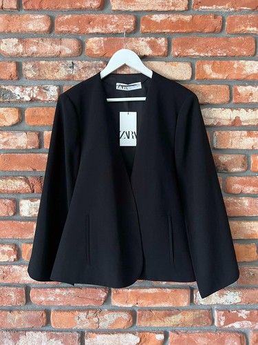 A864 zara black cape - a864,