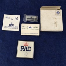 Genuine Vintage Daimler RAC Badge New Old Stock 
