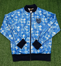 England Score Draw Blue Retro