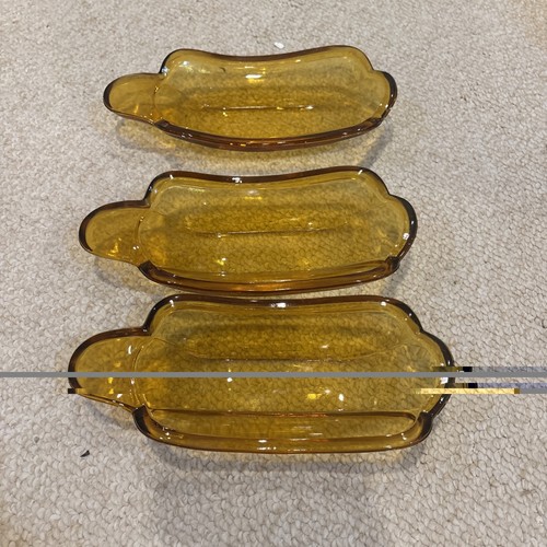 Set vintage amber - of,