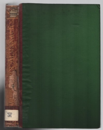 Whitakers almanac 1873 - almanac,