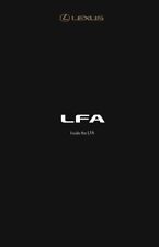 2012 Lexus LFA Owners Manual