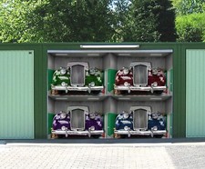 3D Retro Car N477 Garage Door