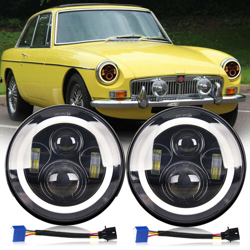 Pair 7inch round led - pair,