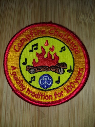 Girlguiding campfire - uk,