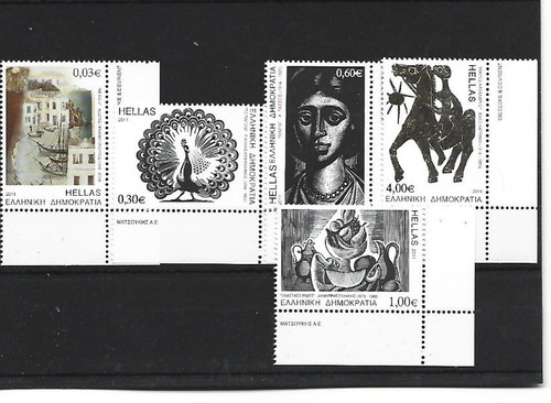 Greece mnh euro set 2011 - euro,