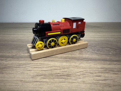 Interactve red steam train - steam,