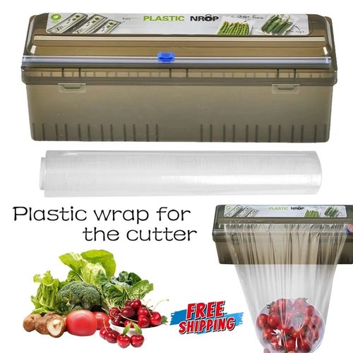 Food wrap dispenser plastic - wrap,