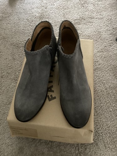 Fatface grey suede - suede, black