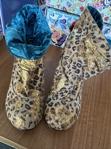 Irregular choice gold leapord - irregular,