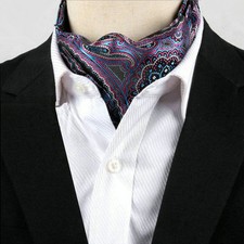 Men's Purple & Blue Paisley