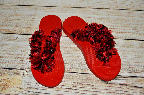 Grendene eur red black - 6, 37