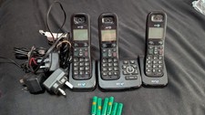 BT XD56 Trio Cordless Phones with Answering Machine - Black