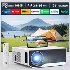 1080p Projector 5ghz WiFi