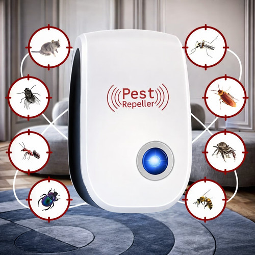 Ultrasonic pest repeller - pest, plug