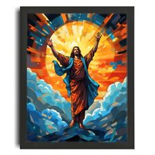 Stained Glass Style Art Print