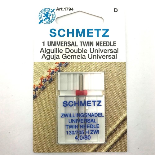 Schmetz universal twin needle - schmetz,