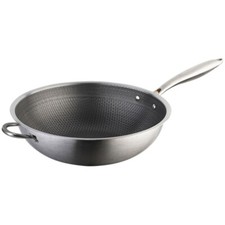 Stainless Steel Induction Wok