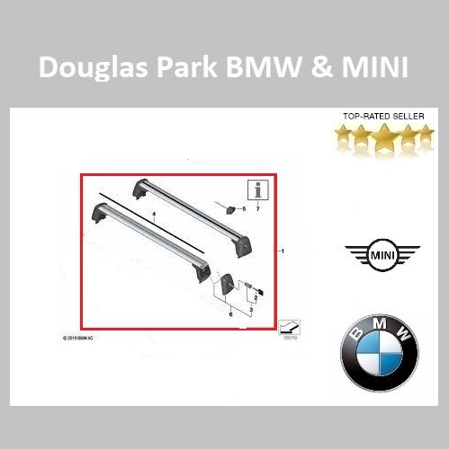 Bmw genuine roof bars i20 - bmw,