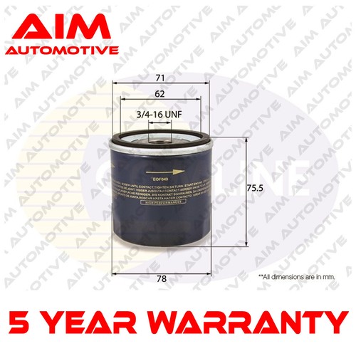 Oil filter aim - oil,