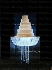 Crystal Chandelier drape cake