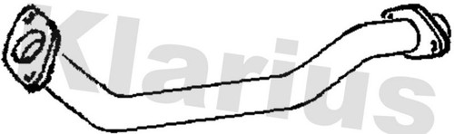 Exhaust pipe fits toyota - fits,