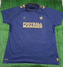 AFC Wimbledon Hummel 2022 Away Navy T-Shirt | Mens Adult 5XL Football Top Kit