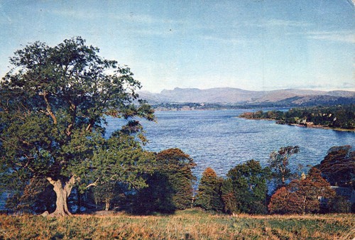 England postcard windermere - england,