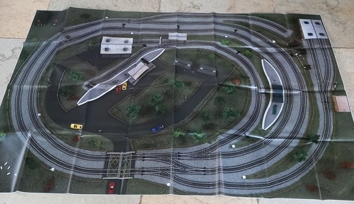 Hornby r8011 trackmat track - hornby,
