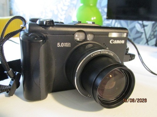 Canon powershot 5mp camera - powershot,