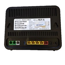 Technicolor DGA4134NLK DSL Modem Router Black Wireless Dual-Band USB 4-LAN Ports