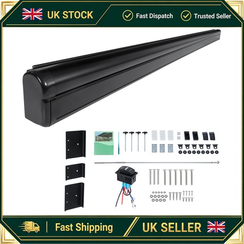 Electric awning wind roll out - awning,