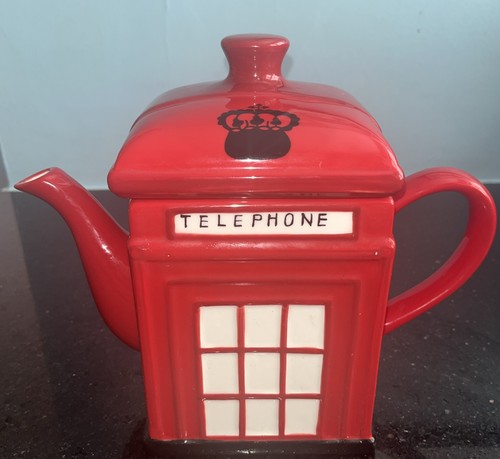 Red hand painted novelty - red,