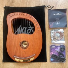 AKLOT 16 STRING LYRE HARP +