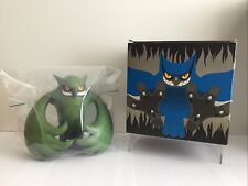 RARE VINTAGE 2004 TOUMA GREEN TALONS HEADLOCK THE OWL URBAN VINYL ART FIGURE