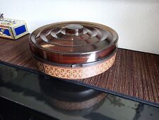 VINTAGE 1970's  EKCO HOSTESS CAROUSEL FOOD WARMER - LAZY SUSAN STYLE - HOS300H2