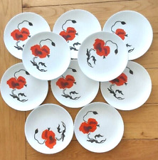Susie Cooper Design “Corn Poppy” 1970s  - side Plate - 10 available
