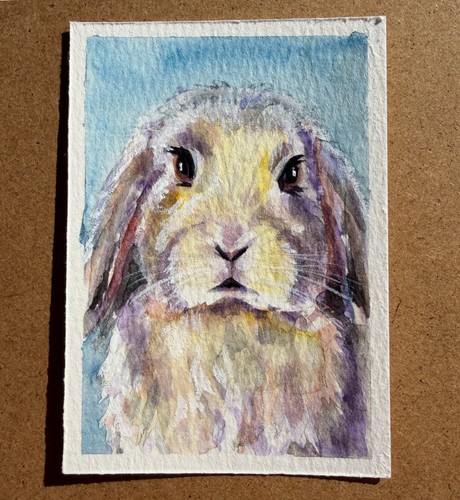 Aceo art card original - aceo,